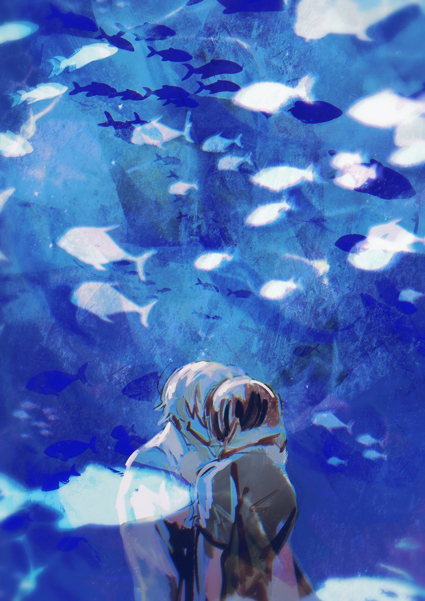 Aquarium date 🐠 I just want them to be happy