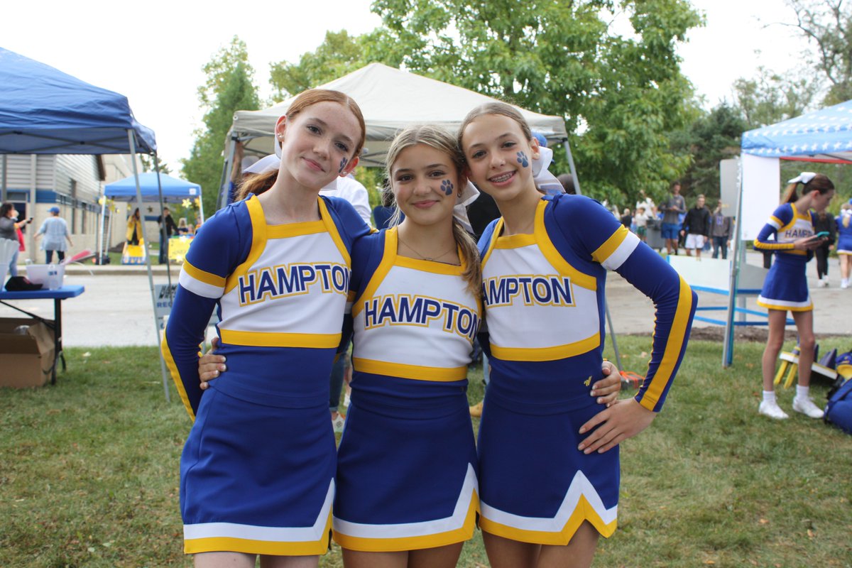 Hampton_Talbots's tweet photo. A little bit of rain couldn't get in the way of the Talbot Tailgate fun! Thank you to everyone who came out and supported the various clubs and organizations at Hampton. #TalbotPride https://t.co/zy1ghvg75j