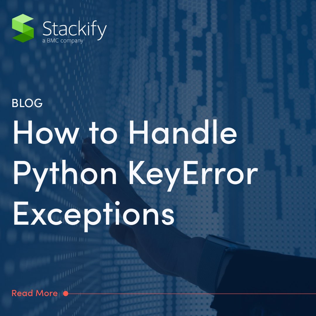 Stackify's tweet photo. #Python is powerful and versatile #programming language, but #developers still commonly encounter the #KeyError exception. This #tutorial explores common scenarios where the KeyError exception occurs, and provides practical solutions.

Read more: https://t.co/asbX6p4QJY https://t.co/MoZQsE99XI