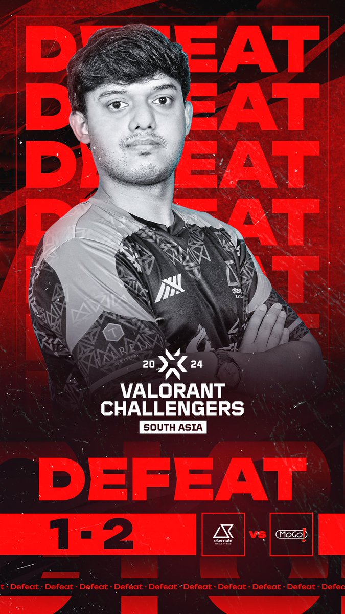 Alternate Realities (@altrealitiesin) on Twitter photo Tough loss today, falling 2-1. We fought hard, but it wasn't enough. Time to regroup and come back stronger. Well played <a href="/mogoindia/">Mobile Global eSports</a> Tough loss today, falling 2-1. We fought hard, but it wasn't enough. Time to regroup and come back stronger. Well played <a href="/mogoindia/">Mobile Global eSports</a>