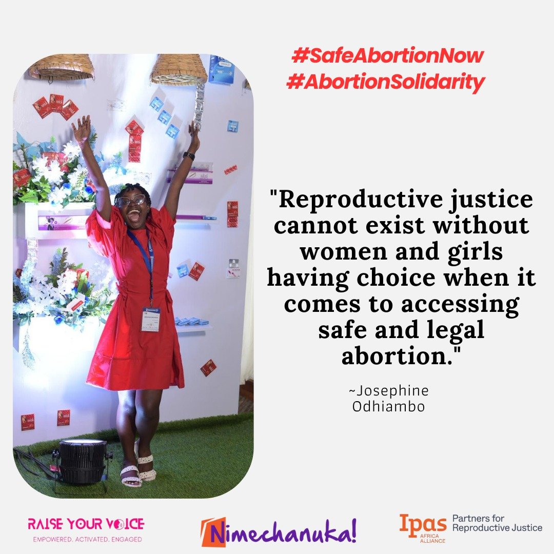 #SafeAbortionNow #AbortionSolidarity <a href="/RaiseYourV_oice/">Raise Your Voice CBO</a> <a href="/Nimechanuka/">Nimechanuka</a> <a href="/Ipas_AA/">Ipas Africa Alliance</a> 

Space link x.com/i/spaces/1mnxe…