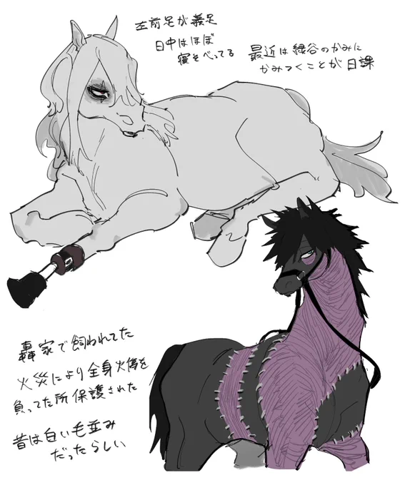 ※馬化 自己満設定 