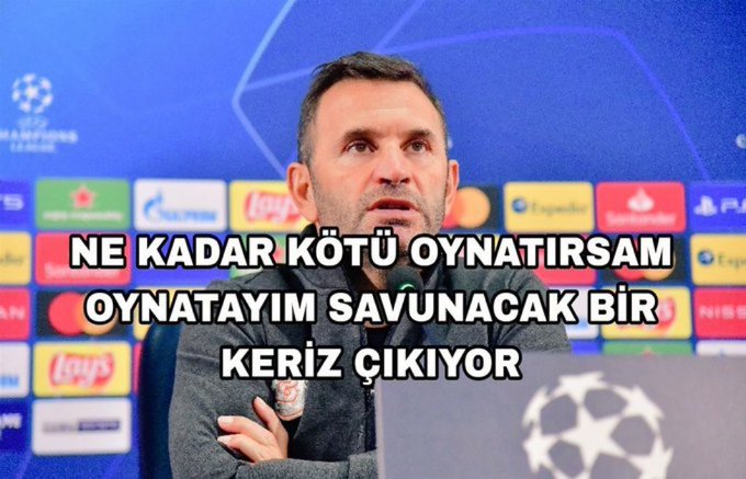 #GSvKSP 
Hocam söyler misin nasıl başardın 3-0'dan maç vermeyi 
Yemin ediyorum büyük hocasın 
Ne oynadığımız belli değil 
Şişirme toptan başka ne yaptık gören varsa anlatsın bana lütfen 
Ne anlamı kaldı FENERBAHÇE galibiyetinin heee 
Sende mi ALİ KOÇ gitmesin diye mi yaptın yoksa