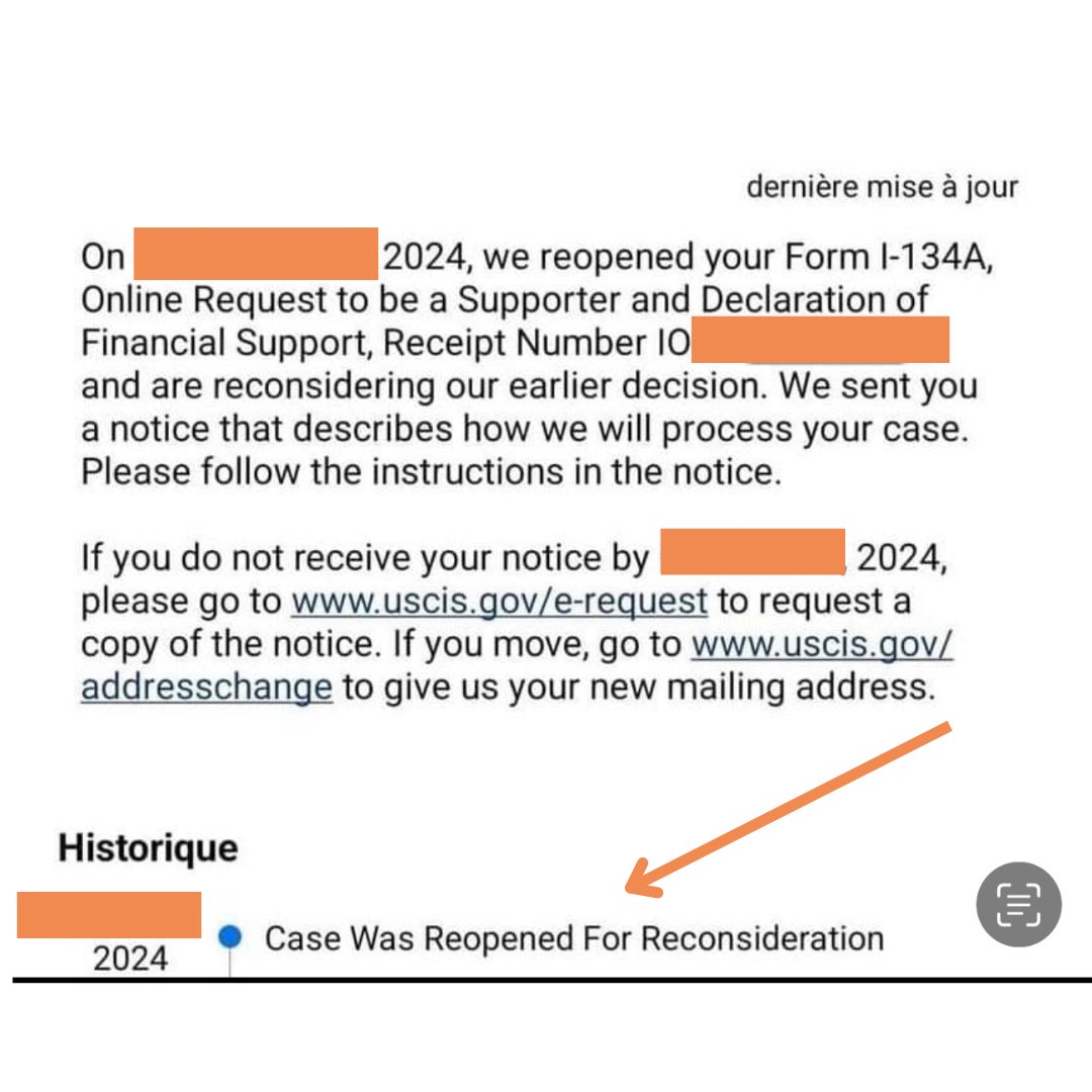 dennly109's tweet photo. #𝐈𝐦𝐦𝐢𝐠𝐫𝐚𝐭𝐢𝐨𝐧: Good News! Nou kapab konsidere sa kòm yon bòn nouvèl: #USCIS fè yon bèl pa lè li otorize ajan li yo resevwa doleyans pou mande “experdite “case I-134A ki la lontan sa. Menm kout baton an pou moun ki te jwenn “not authorized “ yo pou yon rezon ou pou yon lòt. 

Ou kapab mande konsidere dosye ou an ankò si w asire w tout bagay te byen fèt, si yo twouve l enpòtan epi li konvenkan yap louvri l pou ou, yo ka menm mande w fè anpwent. Eske sa vle di tout moun ap jwenn yon bon repons? Non! 

Men sa ki verifye, se tout bon vre , yo resevwa doleyans pou fòm I-134A epi gen dosye kèk dosye yo ouvè ankò pou konsiderasyon. 

Bon! Tigason, kòman mwen dwe fè sa? Pataje pòs sa ak sipòtè ou an, fè l reli pòs lan byen epi prepare l pou l esplike rezon ki panse yo dwe konsidere dosye w la ankò. 
Di l pa bliye fè sa rapid paske an bon lojik se 30 jou yo konn bay pou mande konsiderasyon menm lè gen eksepsyon. 
Pou fini, mete nan tèt nou se chans nap pran paske jouska prezan desizyon #USCIS toujou fèt nan tout diskresyon sa mande!
👉Plis detay swiv @web509_llc