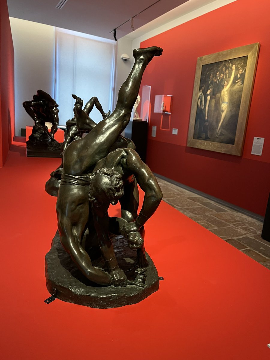 Jeremie_Cerman's tweet photo. Vite!! Plus que deux semaines pour voir l’exposition « Colosses. Lutteurs, culturistes et costauds » au Musée Courbet à Ornans! @Doubscd25 https://t.co/cP83AXFC5A