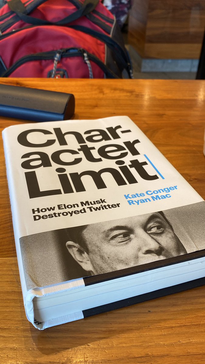 Clay Lambert (@claythinks) on Twitter photo Why tweet when you can read what <a href="/kateconger/">kate conger</a> and <a href="/RMac18/">Ryan Mac 🙃</a> wrote about the dysfunctional hellscape the proprietor has created? #CharacterLimit Why tweet when you can read what <a href="/kateconger/">kate conger</a> and <a href="/RMac18/">Ryan Mac 🙃</a> wrote about the dysfunctional hellscape the proprietor has created? #CharacterLimit