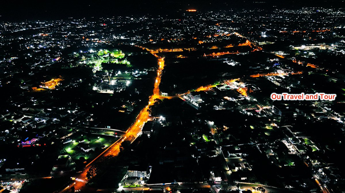 oyibo_ugbo's tweet photo. Enugu, Bird View At Night. https://t.co/6vIc948K2F