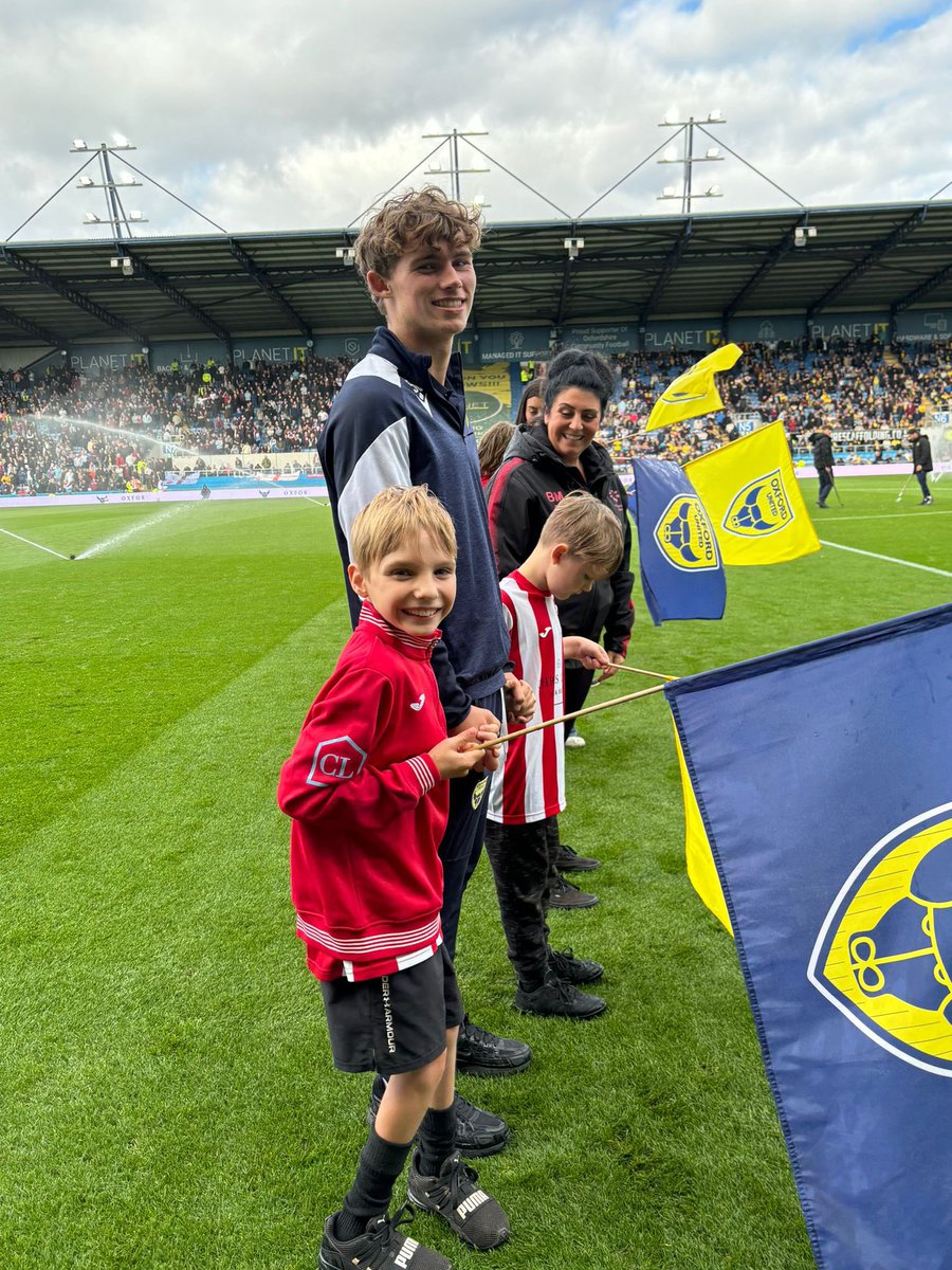 sarahmckel's tweet image. Huge thanks to @OUFCOfficial for providing such a special experience for @SSAFCWarriors. A true community club. The children loved it. 
If you know of a child with a physical disability who would like to come to our free, fun football sessions, message me!
