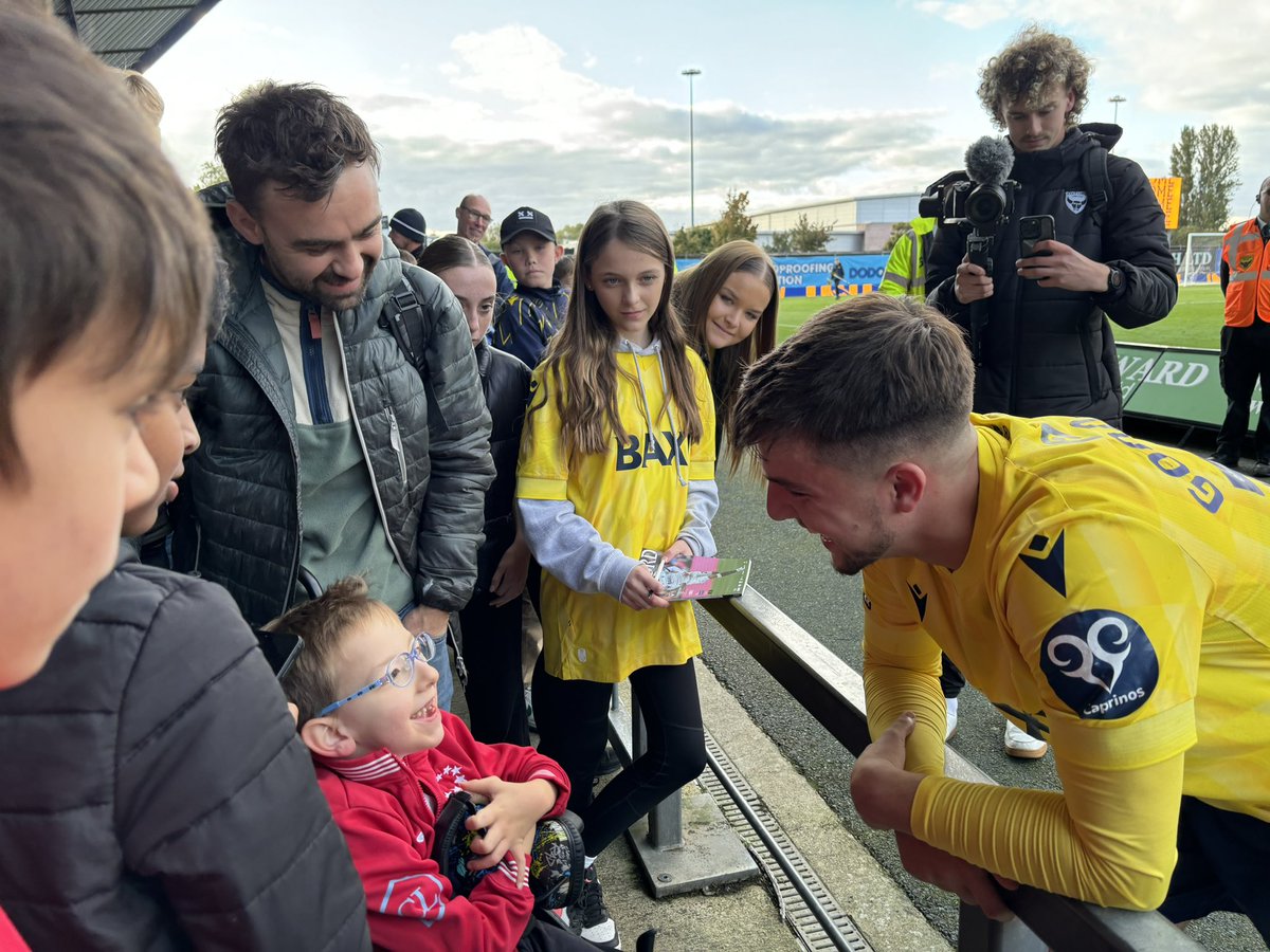 sarahmckel's tweet image. Huge thanks to @OUFCOfficial for providing such a special experience for @SSAFCWarriors. A true community club. The children loved it. 
If you know of a child with a physical disability who would like to come to our free, fun football sessions, message me!