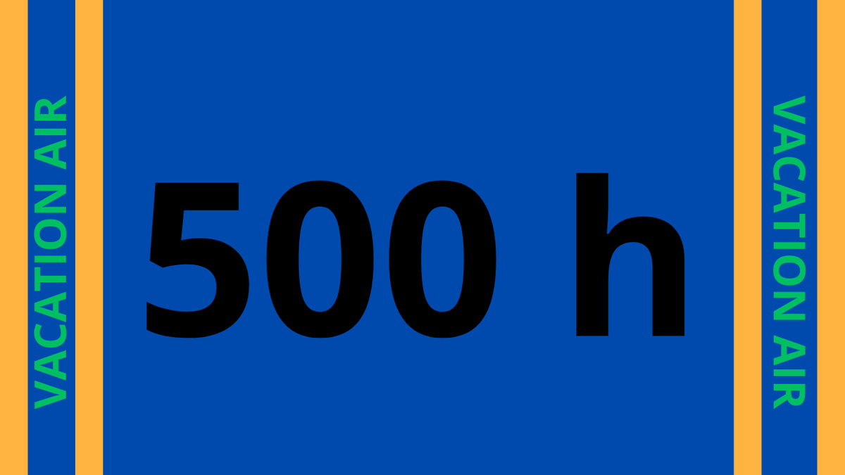 VacationAir's tweet photo. Nuevas insignias disponibles por los siguientes méritos en Vacation Air:
100 Vuelos
500 horas de vuelo
1000 horas de vuelo
A qué esperáis para recogerlas? https://t.co/vFoxL6RHU0