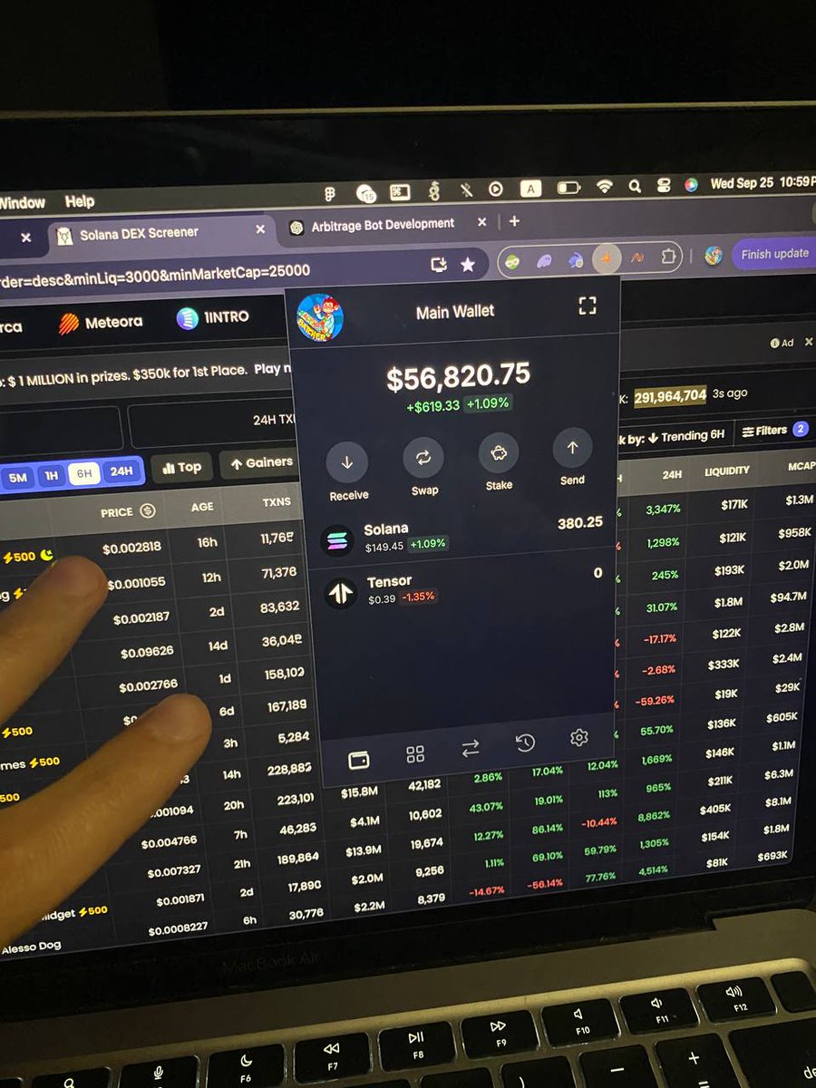 An automated arbitrage bot earns me $10-40k over 5-10 cycles.

It took me 56 requests to create it.

You’ll only need 3, as I’ve perfected them.

Here’s a detailed guide on how to create an arbitrage bot in 3 steps👇🧵