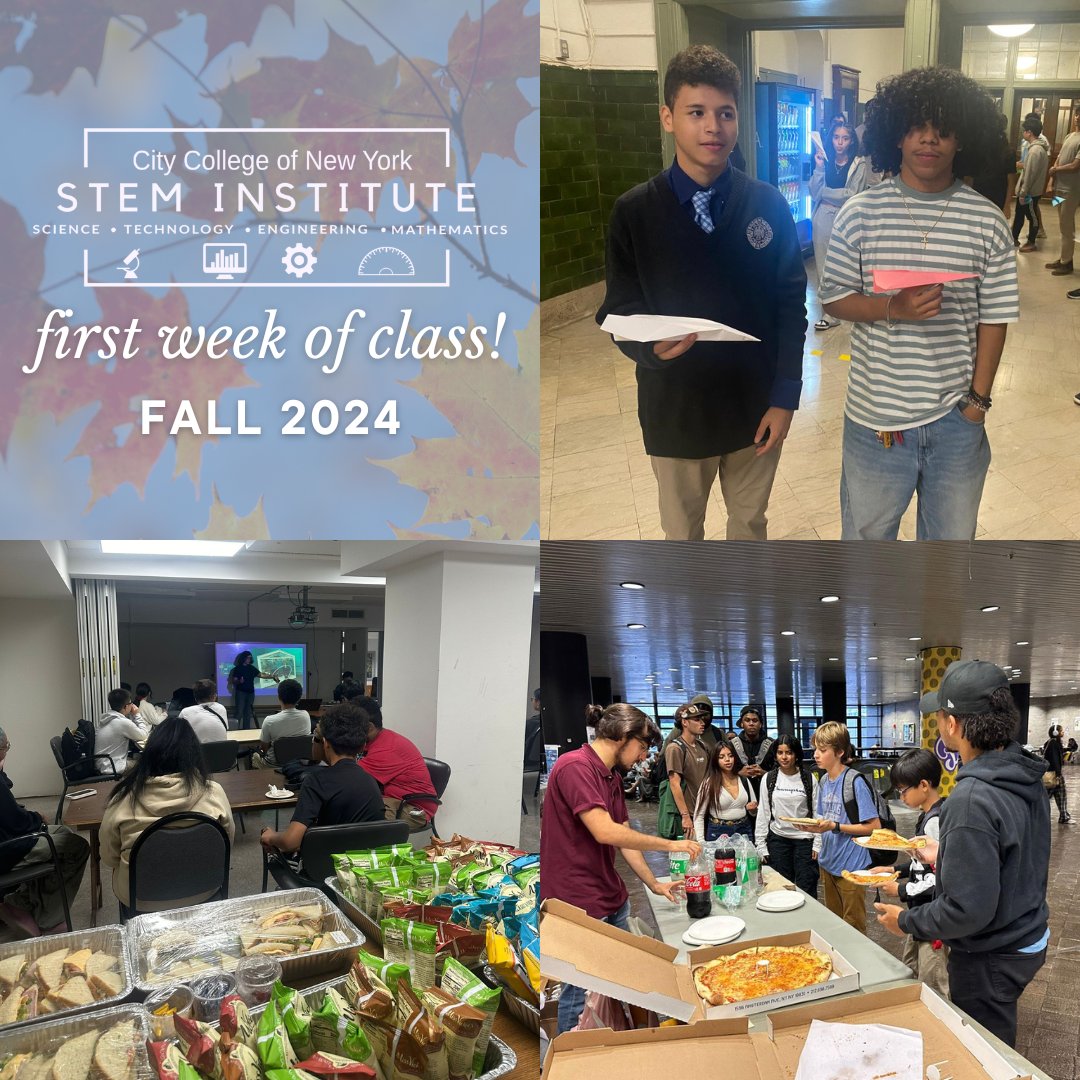 STEM_Institute's tweet photo. 🍁 The first week of Fall 2024 is in the books! 📚 We kicked off the semester with exciting activities, great food, and most importantly, an energized community ready to tackle new challenges! Welcome back, STEM scholars—let’s make this semester one to remember! 🚀✨ https://t.co/REK0wOzKtJ