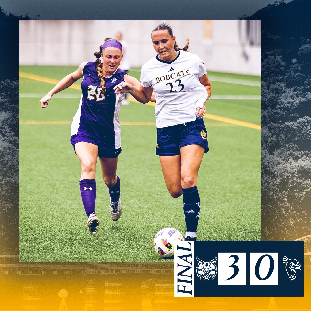 QU_WSOC's tweet photo. BOBCATS WIN!!!!

Two goals from Alves and one from Courtney powers us past the Peacocks!!

#BobcatNation x #MAACSoccer https://t.co/iSlVmGu0BC