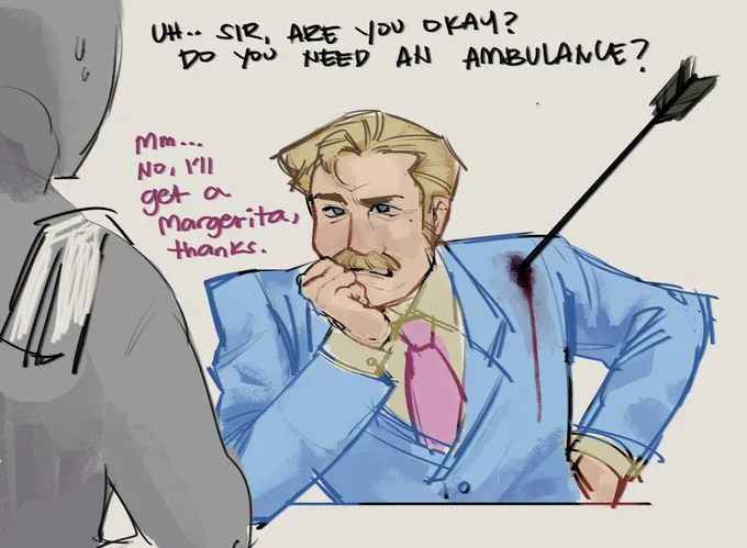 Guy named John Doe who keeps dying everyday and is sometimes used to replace assasination targets. 
