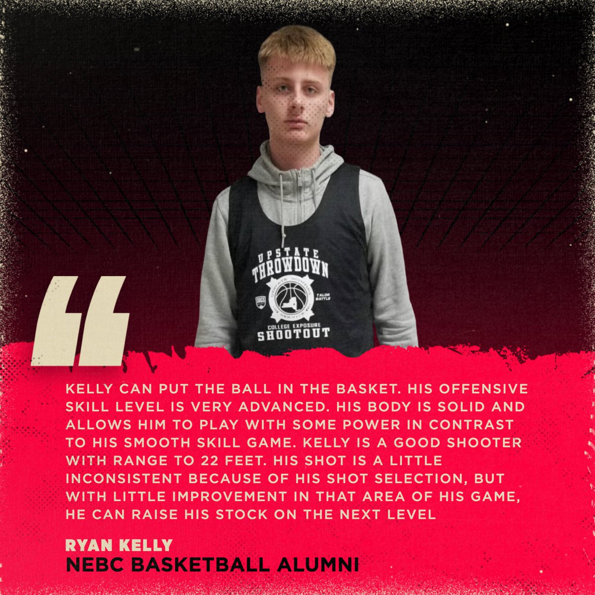 NEBC Basketball ๐ (@nebcbasketball_) on Twitter photo Part 3 the story of <a href="/RyanKellyy__/">Ryan Kelly</a>. The Best Overall ๐ camp was <a href="/UpstateScout/">Upstate Scout</a> #ThrowDown featuring <a href="/DagsBasketball/">Steve Dagostino</a> truly 1๏ธโฃ of the best skill development coaches in the ๐บ๐ธ. Kelly, endgame efficiency, & effectiveness of systematic offenses went from a (4-10 to (8-10. ๐๐ฅ Part 3 the story of <a href="/RyanKellyy__/">Ryan Kelly</a>. The Best Overall ๐ camp was <a href="/UpstateScout/">Upstate Scout</a> #ThrowDown featuring <a href="/DagsBasketball/">Steve Dagostino</a> truly 1๏ธโฃ of the best skill development coaches in the ๐บ๐ธ. Kelly, endgame efficiency, & effectiveness of systematic offenses went from a (4-10 to (8-10. ๐๐ฅ