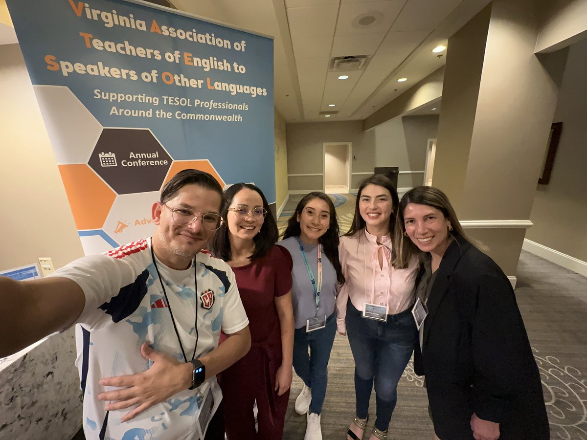 Juan Diego Guzman (@juandiegogv83) on Twitter photo Great to connect with Participate educators 🇨🇷🇺🇸🇨🇱🇲🇽at the #VATESOL conference! Learning and growing together to make a difference in our ESOL classrooms. Thanks to all the inspiring teachers sharing their experiences and ideas! 🌟📚✏️ <a href="/ParticipateLrng/">Participate Learning</a> <a href="/Juanita61959651/">Juanita Castro</a> Great to connect with Participate educators 🇨🇷🇺🇸🇨🇱🇲🇽at the #VATESOL conference! Learning and growing together to make a difference in our ESOL classrooms. Thanks to all the inspiring teachers sharing their experiences and ideas! 🌟📚✏️ <a href="/ParticipateLrng/">Participate Learning</a> <a href="/Juanita61959651/">Juanita Castro</a>