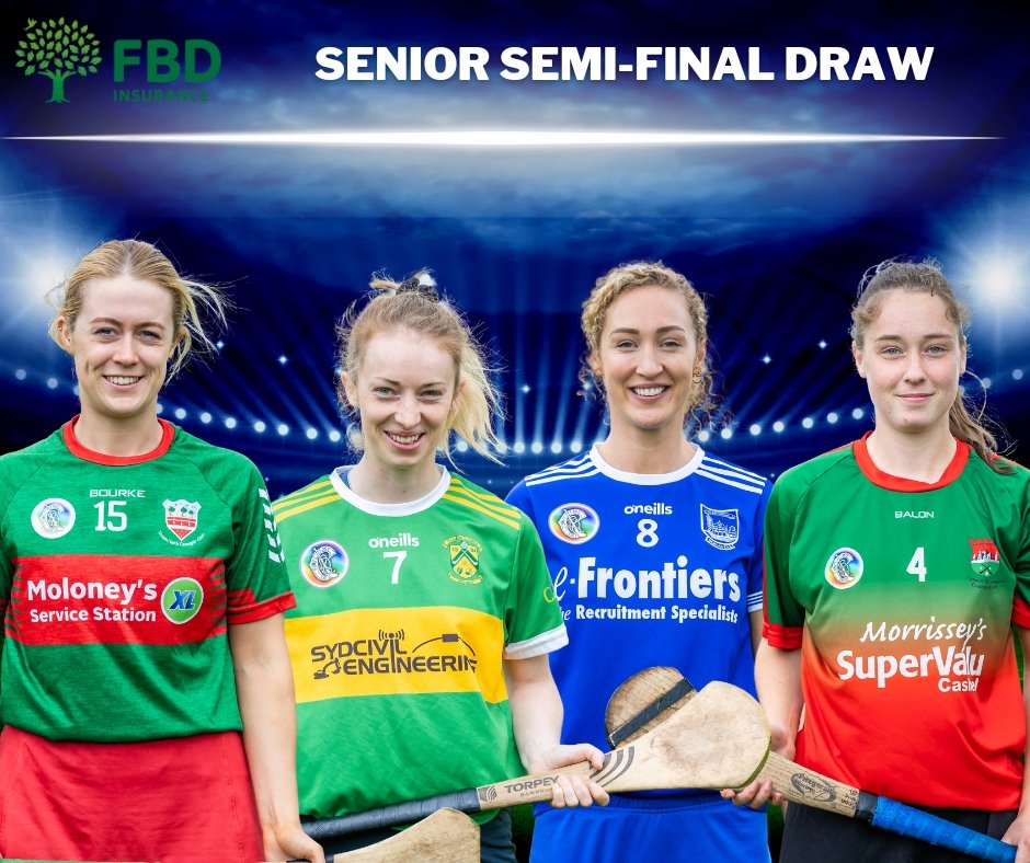 After this evening's draw the semi final pairings for the FBD Insurance Senior Championship is as follows

Drom-Inch Vs Clonoulty Rossmore

Thurles Sarsfields Vs Cashel King Cormacs