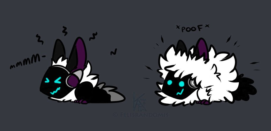 💙 Rex The Protogen 💜 tweet media