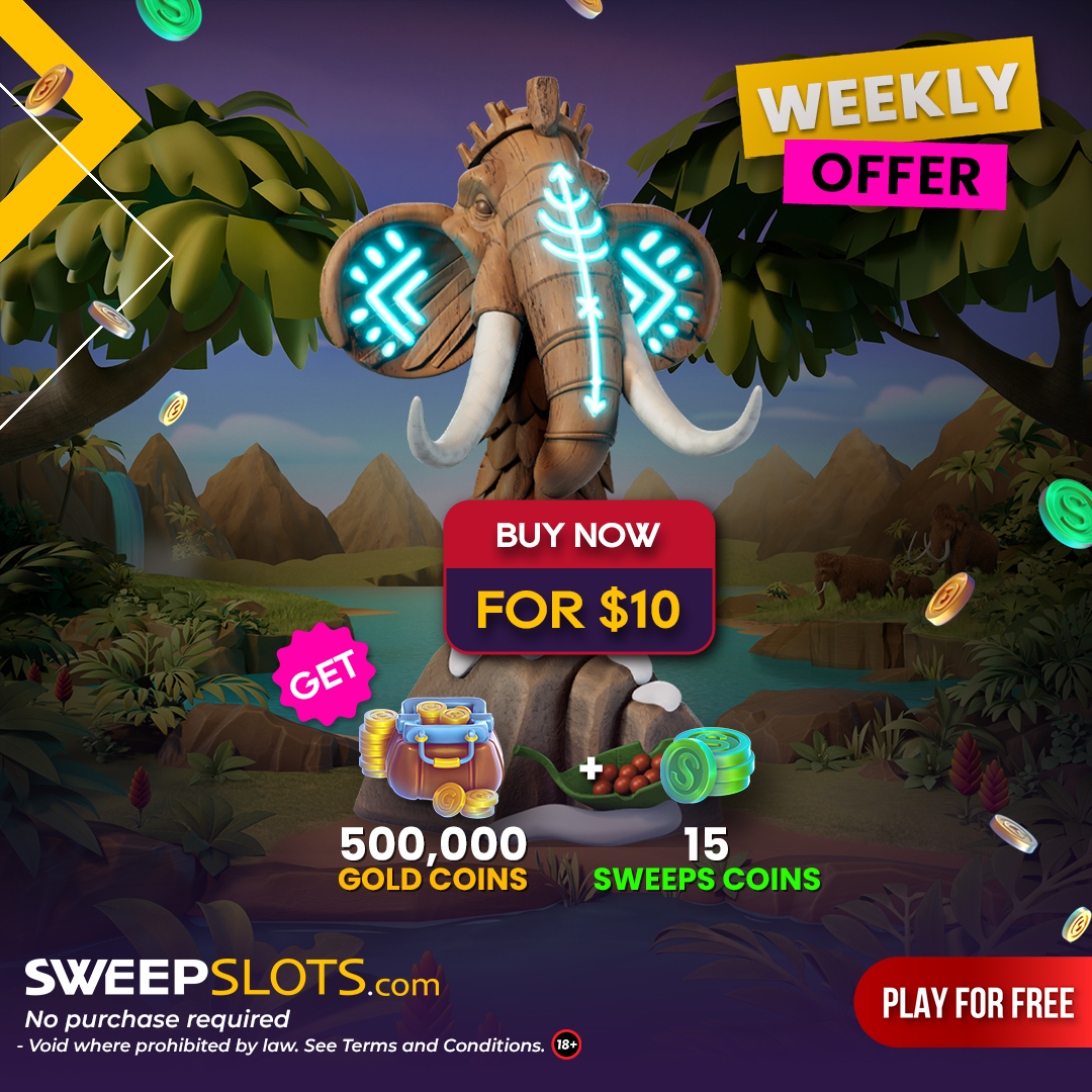 Sweepslots's tweet image. Get more for your money today

💵 Buy $10
🎁 Get 500k Gold Coins + 15 Sweeps Coins

Don’t miss out—take advantage of this special offer and spin your way to big wins! 🎰💫

🔗t.ly/SS/29SEPT

Hurry up, Offer ends on October 5th.

#Sweepslots #WeeklyOffer #CasinoFun