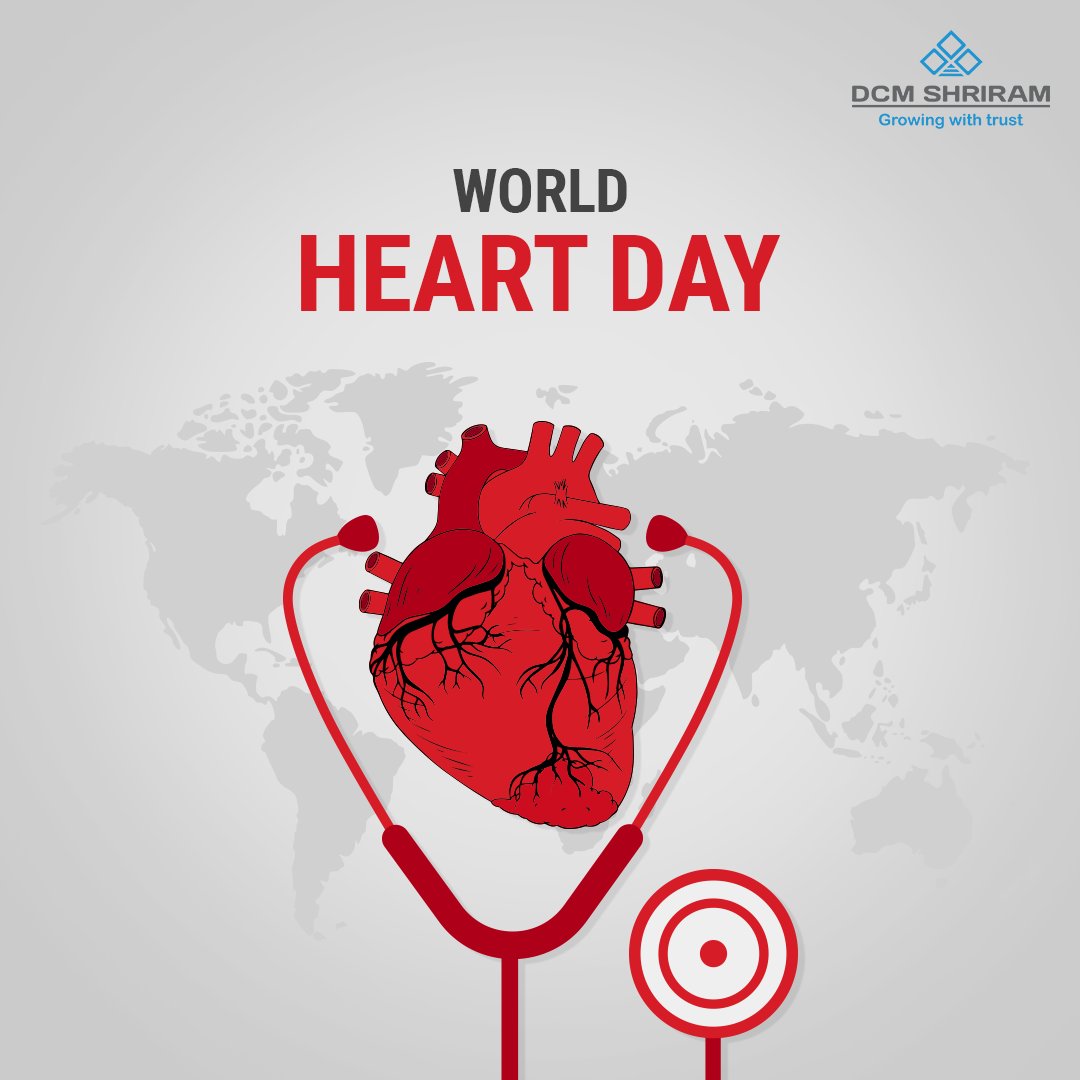 Let’s focus on the importance of heart health. Let’s commit to healthier lifestyles and raise awareness about preventing heart disease.

Take care of your heart today, for a healthier tomorrow.

#WorldHeartDay #HeartHealth #HealthyLiving #DCMShriram