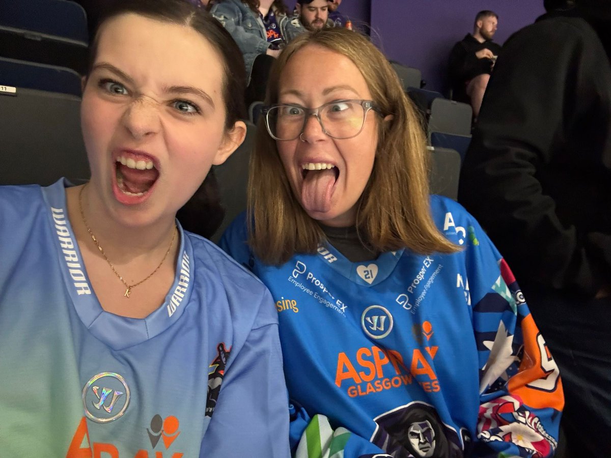 Back to the hockey with my best pal