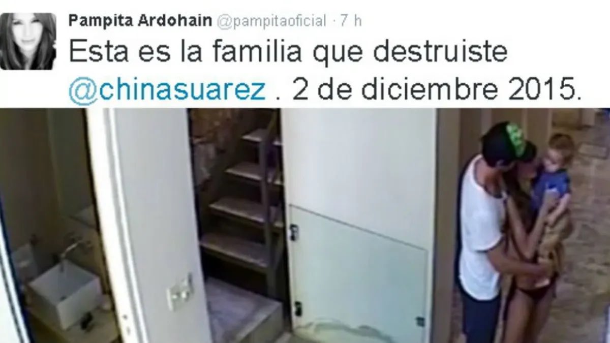 Como me voy a sorprender de lo que hizo Pampita si literalmente ella twitteó ESTO