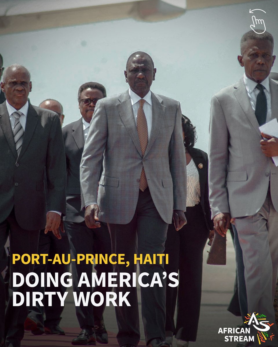 Oh President Ruto, he does more work for the US, than the people that employed him.

I guess Kenyans will have the last laugh.