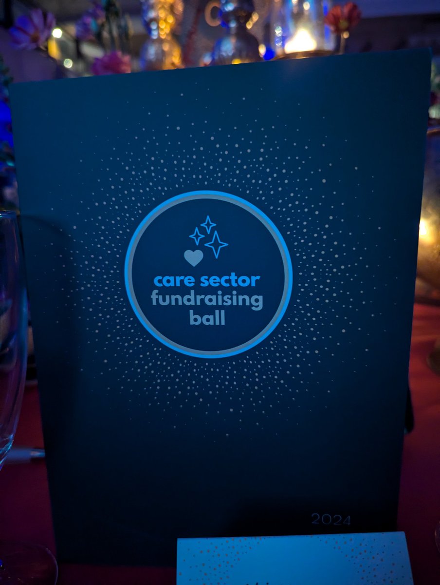 We are so delighted to be able to support this great event this evening.