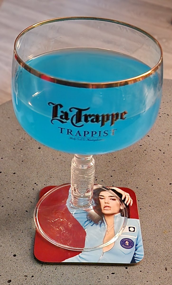 Got this big chalice for my juice. Amen.