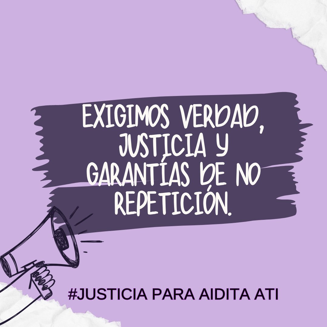 HijasdePandora_'s tweet photo. El Estado es responsable. Sin embargo, hoy pretende dejar impunes a los violador3s y as3sinos de Aidita Ati. 
No lo permitiremos. #justiciaparaaidita #ecuadorfemicida #AiditaAti #Justicia https://t.co/rZcJYaWNWi