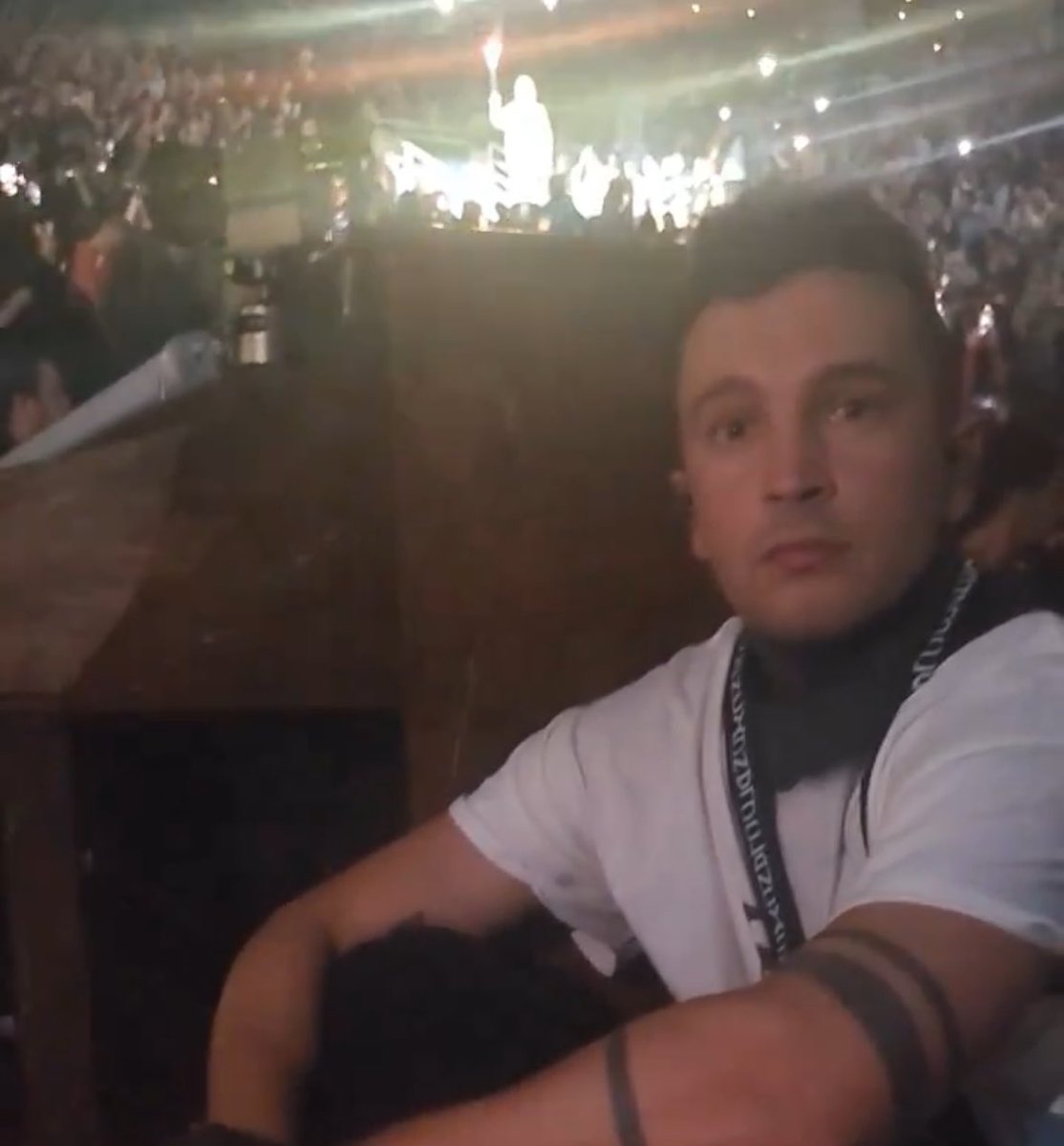 “he’s right behind me isn’t he”