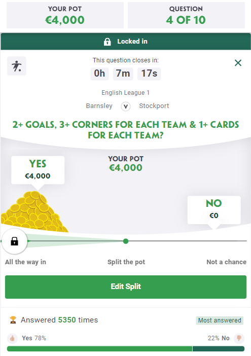 HiddenTipster's tweet photo. 💥Going ALL IN on this #BeatTheDrop question between Barnsley🆚Stockport!

2+ goals, 3+ corners, and 1+ cards for each team?🎯 I'm backing YES with my full €4,000 pot! Let's make it rain 💸🌧️

#FootballBetting #Barnsley #Stockport #BetSmart #AllOrNothing #FootyPicks #BeatTheDrop https://t.co/NPt3MthyPP