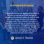 Photo by Assemblymember James C. Ramos (@AsmJamesRamos)