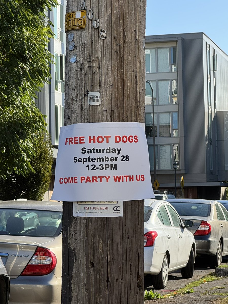 Saw this next to my apartment today. If someone was plotting my demise, they know how to get me to show up