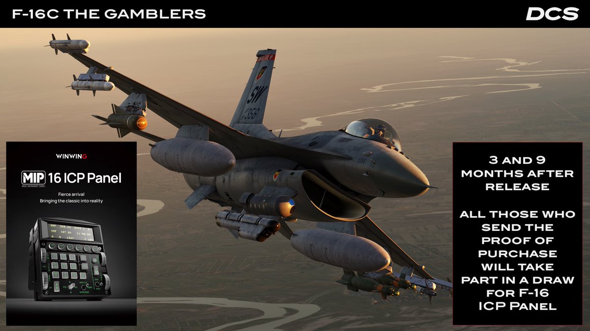 On 11 Oct, 3 months since the release of the Gamblers campaign, a joint project with <a href="/AfterburnPod/">The Afterburn Podcast</a> and officially sponsored by our friends at @WINWING_SIM, we’ll choose one lucky person who bough the campaign and sent the proof of purchase to draws@baltic-dragon.net.