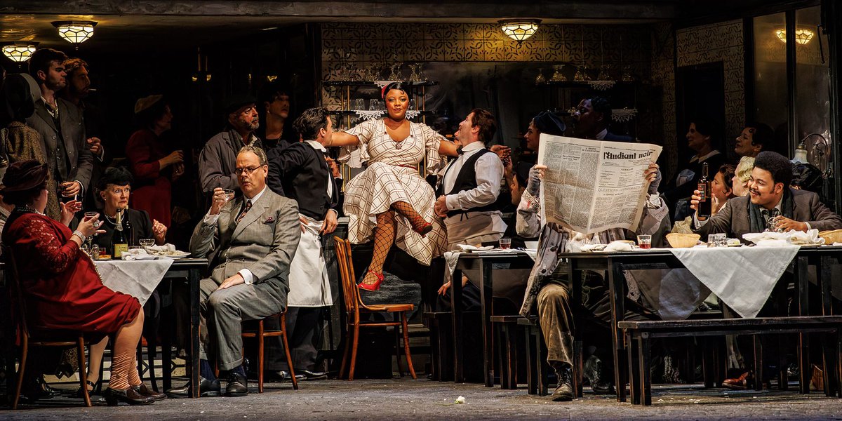 Alcindoro at English National Opera. 2 performances down 7 to go. Loving every minute. Great show, come and see it..