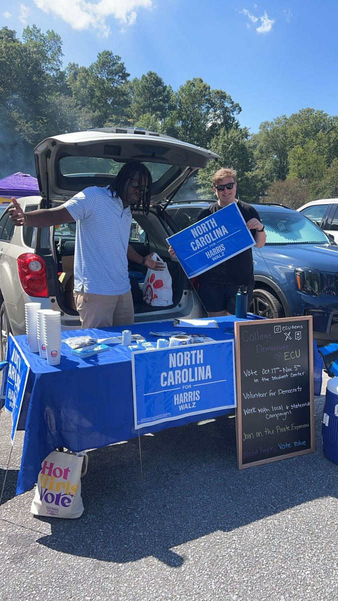 ECU College Democrats tweet media