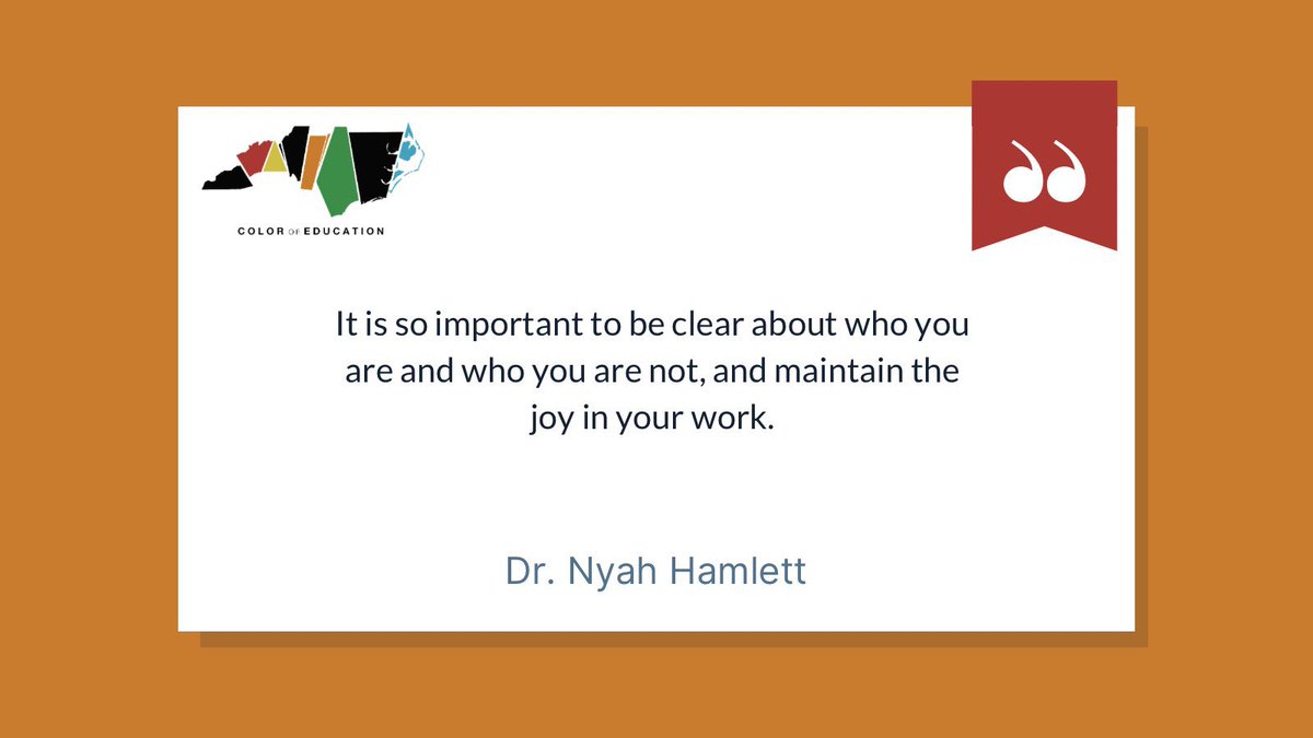 .<a href="/NyahHamlett/">Nyah Hamlett</a> shares about the importance of being *unflinching* in our leadership 👏🏻👏🏻👏🏻 <a href="/DudleyFloodCtr/">DudleyFloodCenter</a> <a href="/theNCForum/">Public School Forum</a> #colorofeducation2024