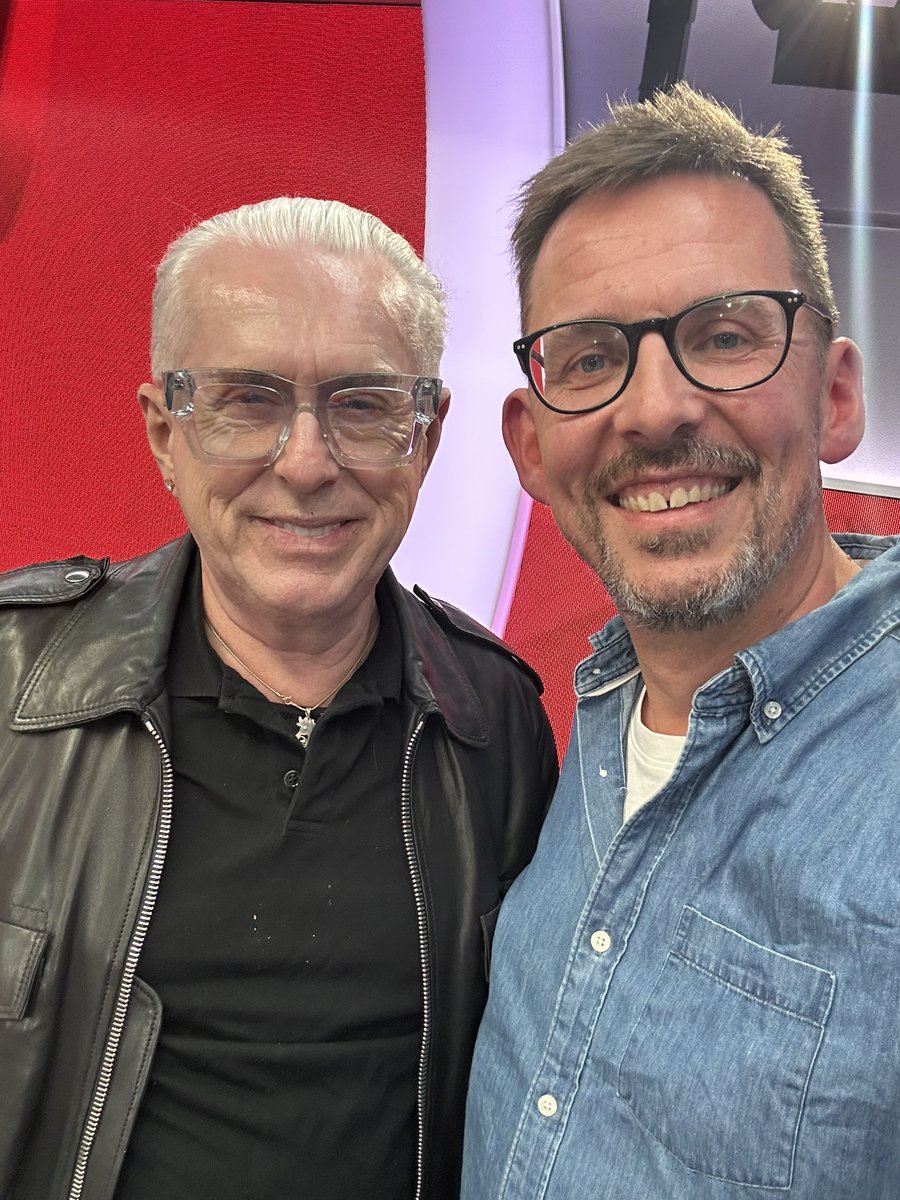 Simon Beale (@simonbeale) on Twitter photo Thank you <a href="/TheHollyJohnson/">Holly Johnson</a> for coming into <a href="/Heart80s/">Heart 80s</a> this morning.
Listen again & watch on <a href="/GlobalPlayer/">Global Player</a> Thank you <a href="/TheHollyJohnson/">Holly Johnson</a> for coming into <a href="/Heart80s/">Heart 80s</a> this morning.
Listen again & watch on <a href="/GlobalPlayer/">Global Player</a>