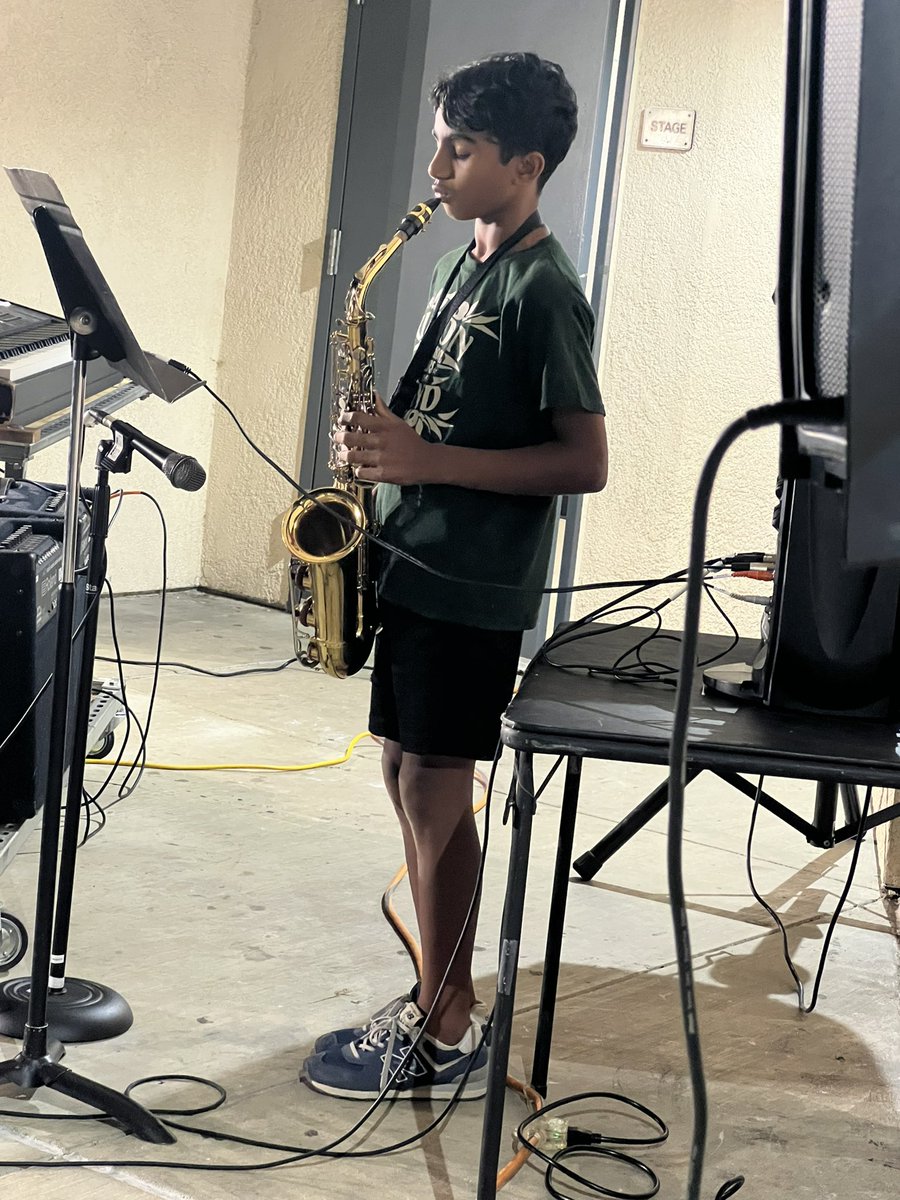 The UMS 1st annual Open Mic, sponsored by music boosters was a big success!