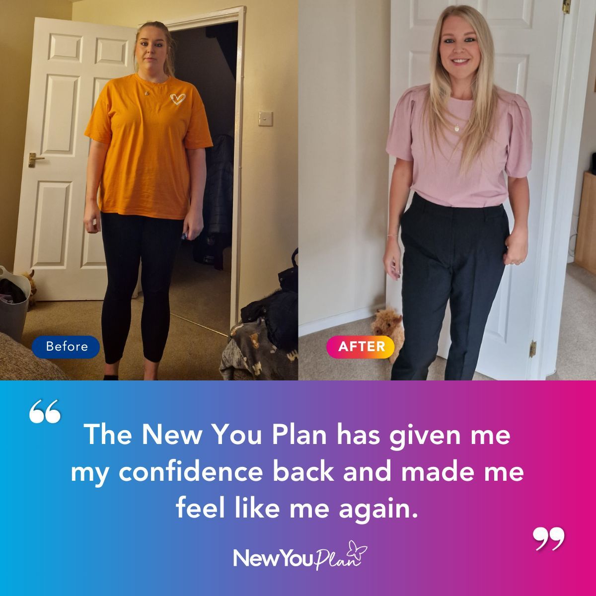 NewYouPlan's tweet image. 🌟 Chelcie&apos;s Journey: 4 Stone Lighter &amp;amp; £1000 Richer! 🌟 Discover her inspiring transformation from struggles to success in our Transformation Challenge. 📸✨

👉 Read more &amp;amp; start your journey: buff.ly/4e84X3I #TransformationSuccess