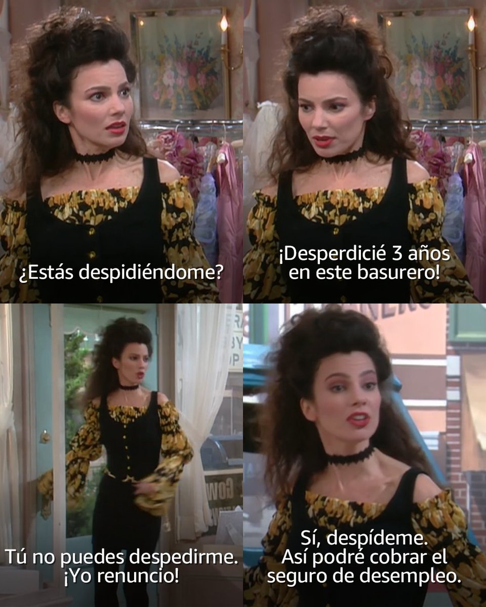 PrimeVideoMX's tweet image. Facturando hasta las últimas 🤌. #TheNanny #NannyFine #AmazonPrimeMx