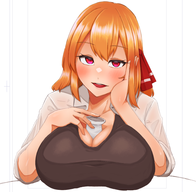 一日寝かせて微調整して、背景と相談したらできあがりかなあ
思うようにいかないものだね 