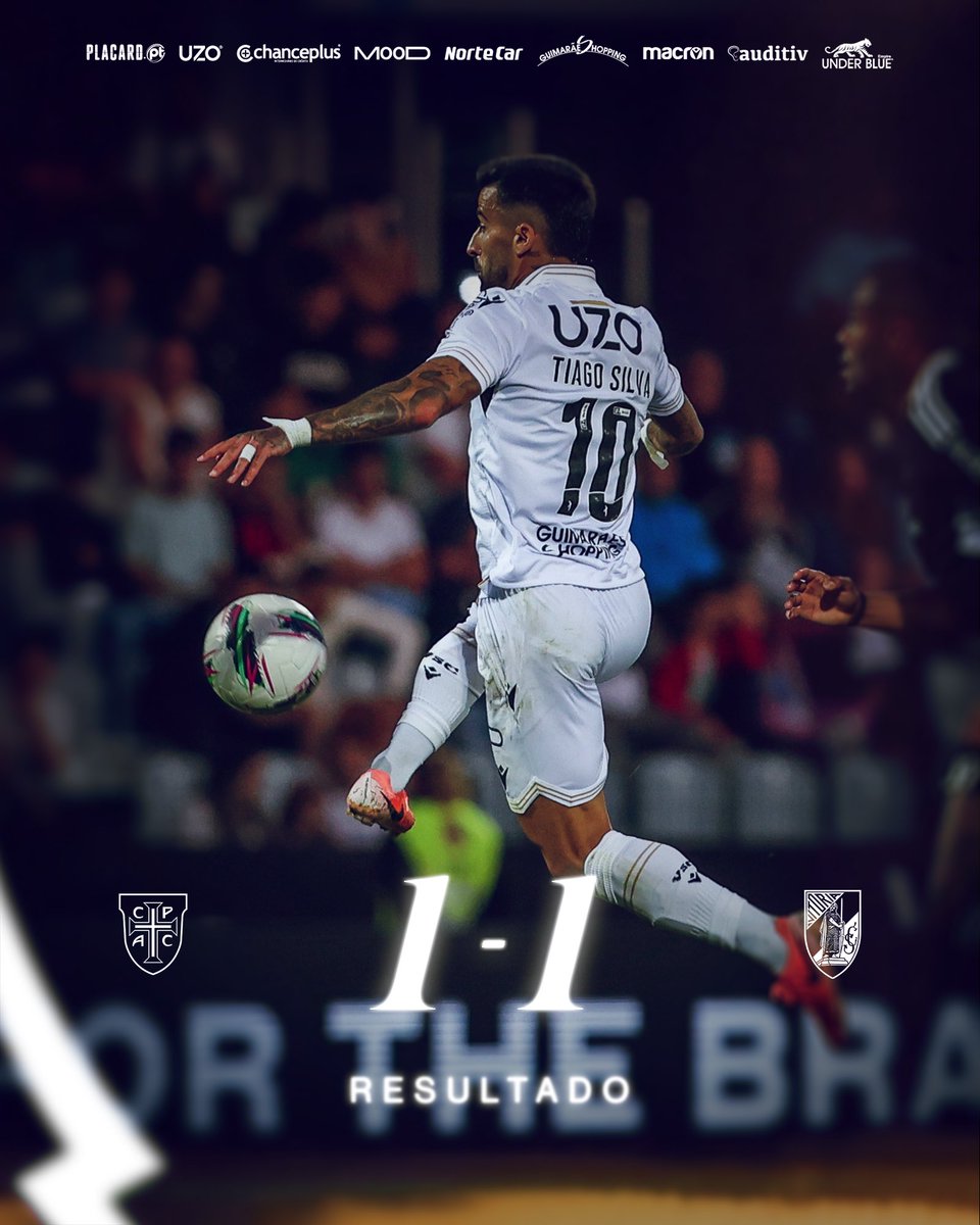 VitoriaSC1922's tweet photo. 🛎️ | APITO FINAL - FULL TIME
90’ Empate em Rio Maior.
#LigaPortugal | 1-1 | #CPACVSC https://t.co/s6Rye4CVBV