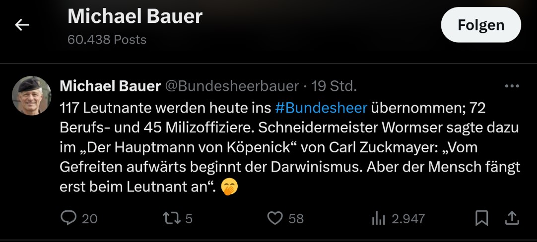 frohlokk's tweet photo. "Der Mensch fängt erst beim Leutnant an." 😮So stellt man es sich vor, wenn Nazis und SS-Offiziere untereinander "Scherzchen" machen - aber so etwas öffentlich auszusenden, zeigt, dass hier ganz ungeniert etwas geteilt wird, was intern als "ganz normal" gilt! ☹️@florianklenk https://t.co/m8jqs5cMbe