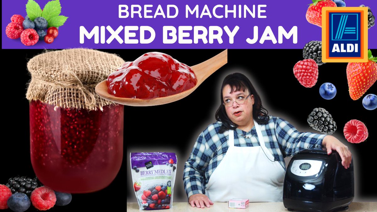 AmyLearnstoCook's tweet image. Aldi Chef - Bread Machine Mixed Berry Jam. For the recipe video, visit Amy Learns to Cook on YouTube! #breadmachine #breadmaker #jam #aldi #fromscratch #amylearnstocook youtu.be/LgtuLn57ziM?si… via @YouTube