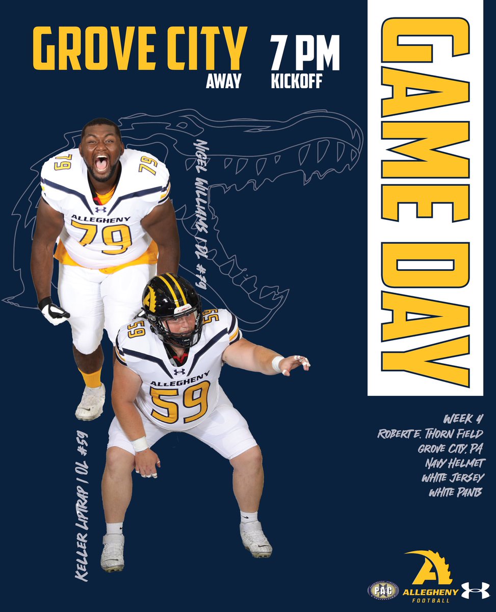 Allegheny Football tweet media