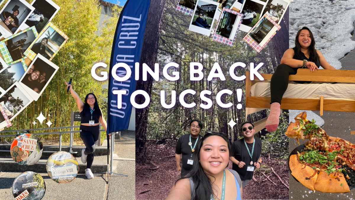 thekatcafe_'s tweet photo. New vlog! I went back to UCSC to live in the dorms for a weekend and... it was an experience especially being almost 30 ๐
https://t.co/AJopF2tUih
#ucsc #ucscalumni #returntotheredwoods https://t.co/eUTkDit9oK