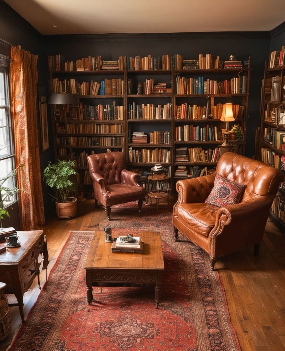 drantbradley's tweet image. There was a time in American history when this was the goal of a “Man Cave” for middle-class men. Living like the aristocracy was a goal. Today, it’s TVs, gaming, not books. (Blah, blah, I know, “Well, not for me and I read on a tablet”…Ok, congrats. No need to reply).