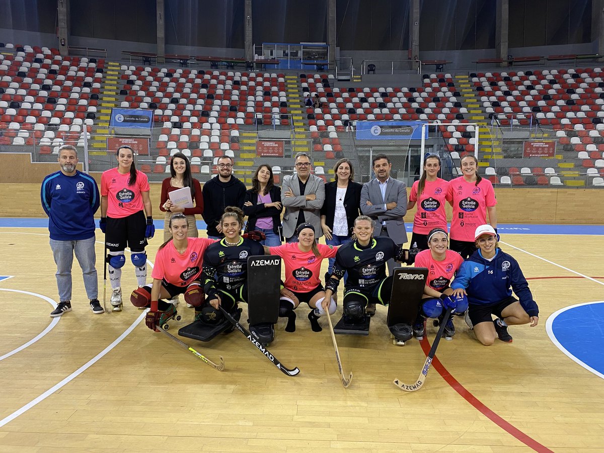 CorunaFeminino's tweet image. 💯Ayer presentamos el estudio “Innovación y Ciencia al Servicio del Hockey Patines Femenino: Una Alianza Estratégica para el Futuro del Deporte y la Salud de la Mujer” en las instalaciones de @hmhospitales. Este proyecto, promovido por la @unibarcelona y dirigido por el Dr.…